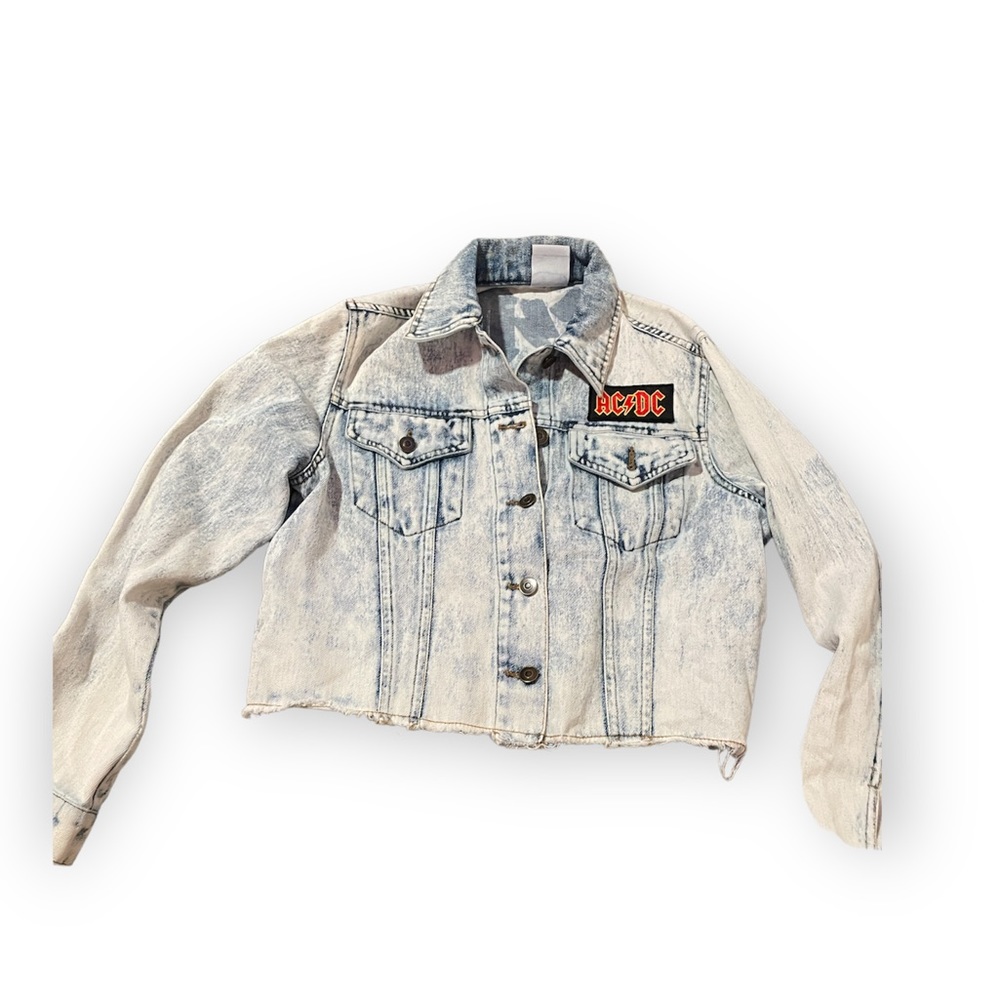 AC/DC Jean Jacket. Size S
